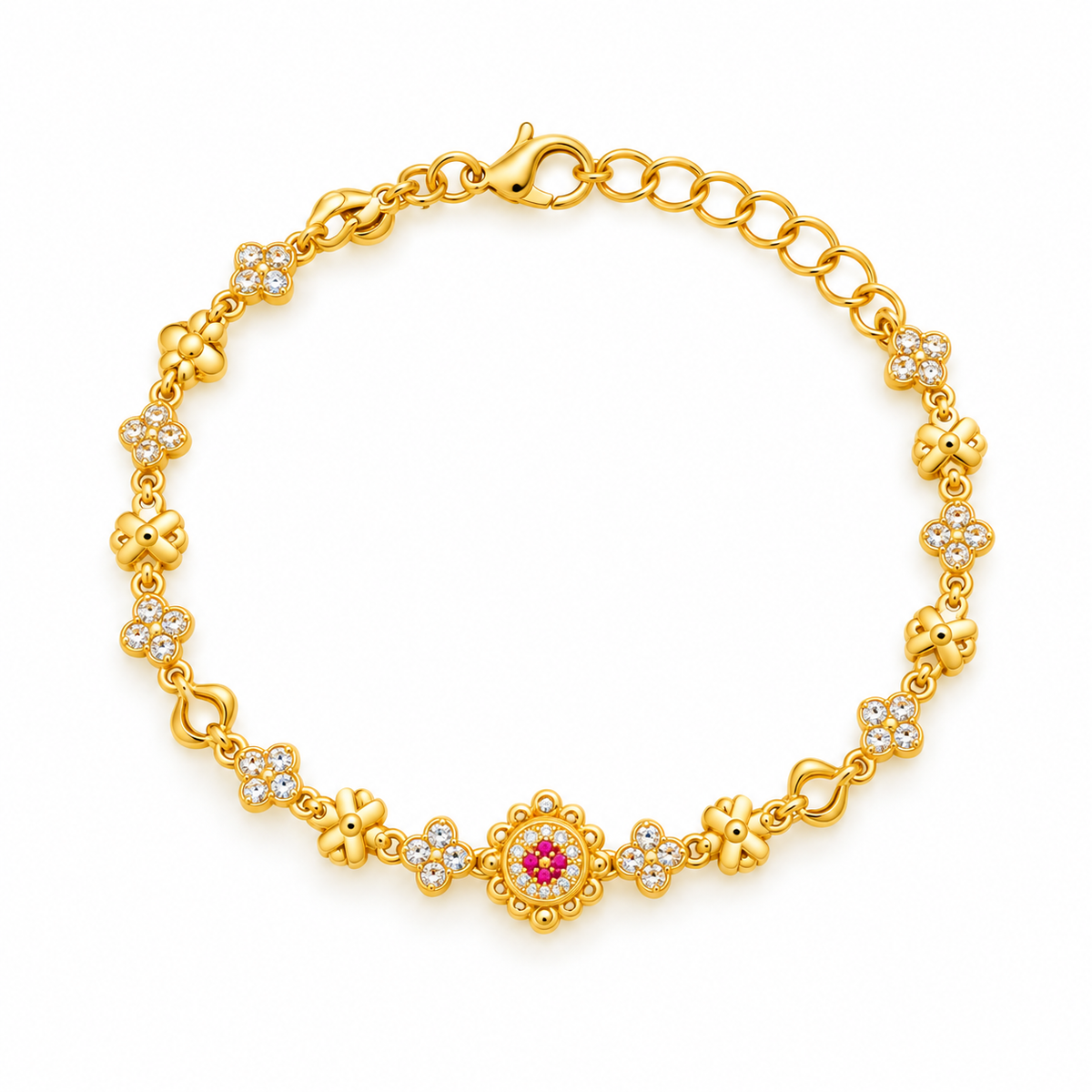 Aditi 18K Gold Plated Bracelet