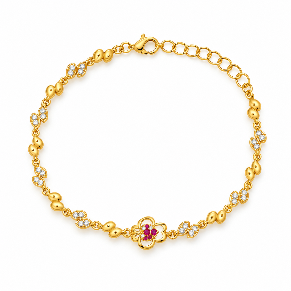Amaya 18K Gold Plated Bracelet
