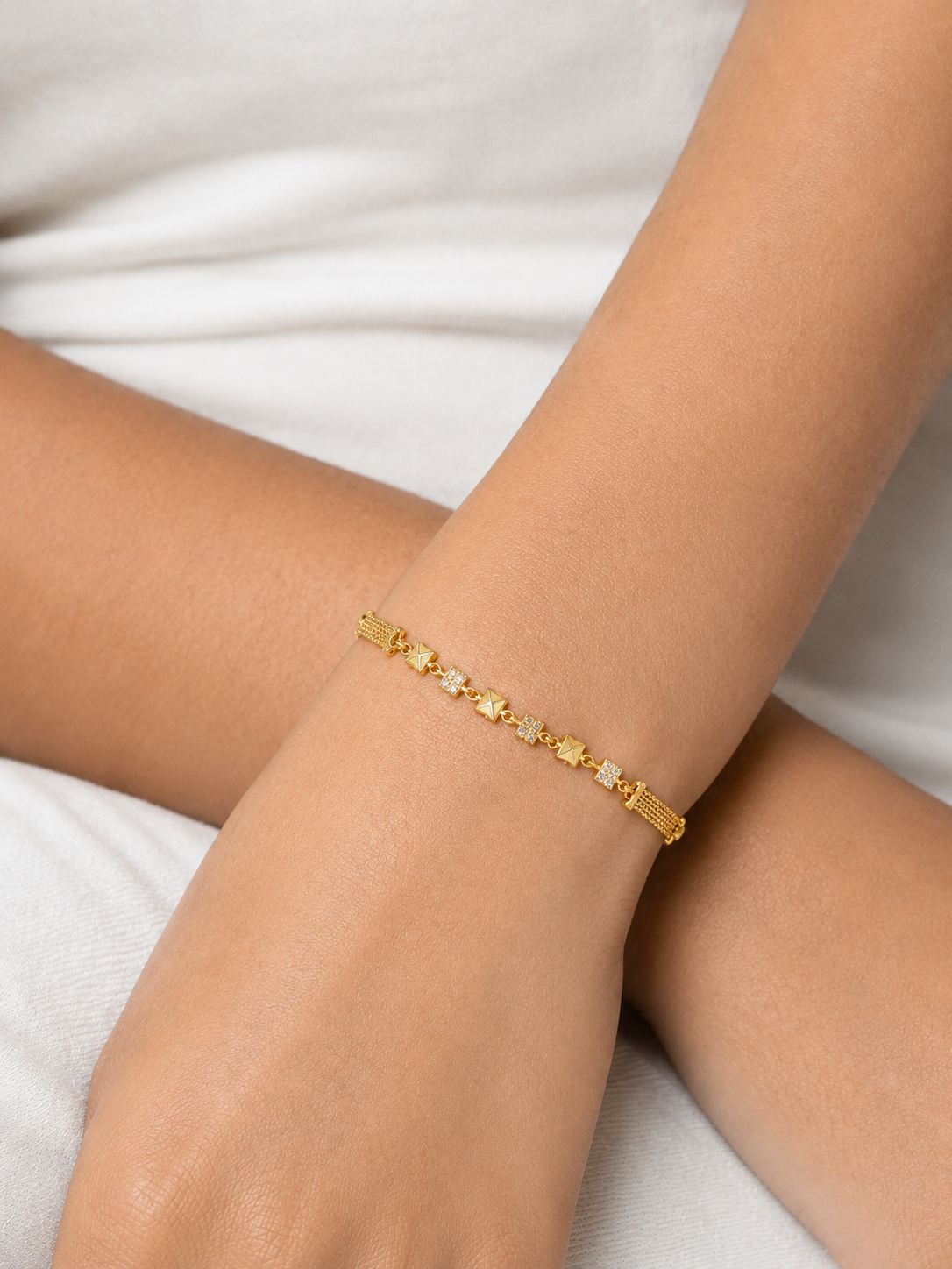 Avni 18K Gold Plated Bracelet