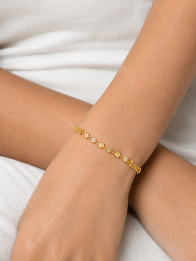 Avni 18K Gold Plated Bracelet
