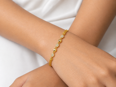 Kriti 18K Gold Plated Bracelet