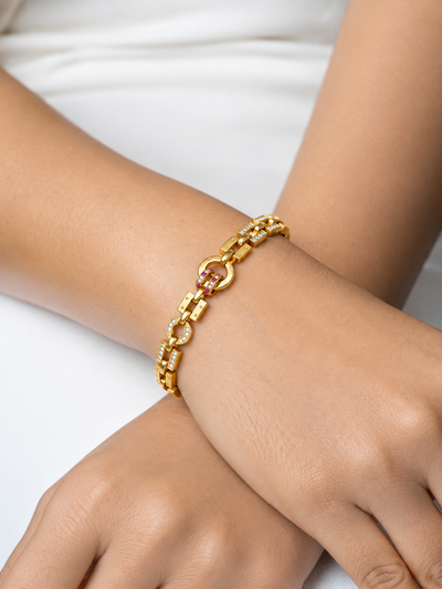 Mahika 18K Gold Plated Bracelet