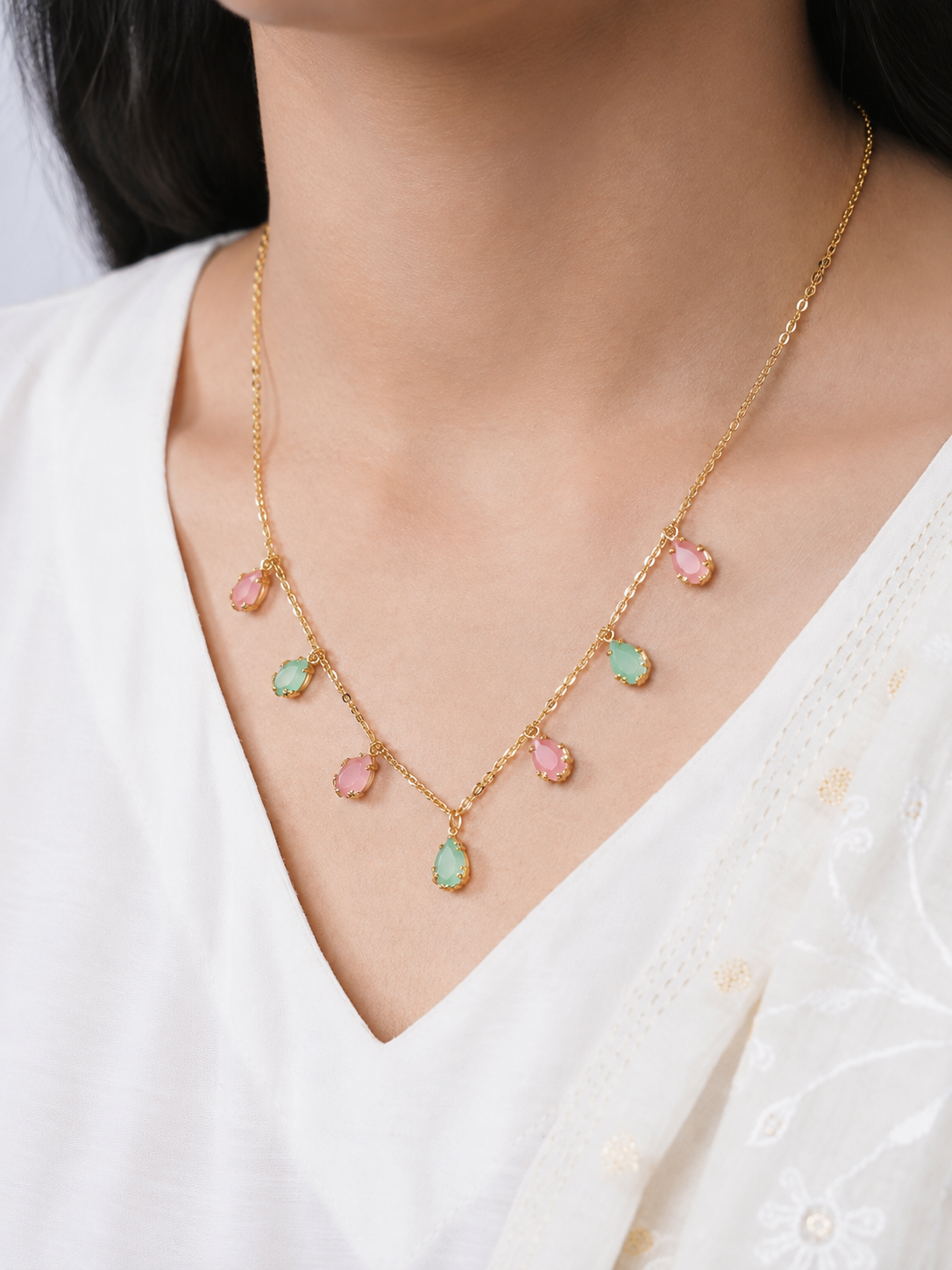 Freya Link 18K Gold Plated Necklace