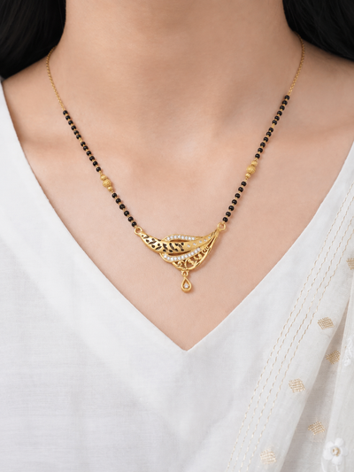 Vamika 18K Gold Plated Mangalsutra