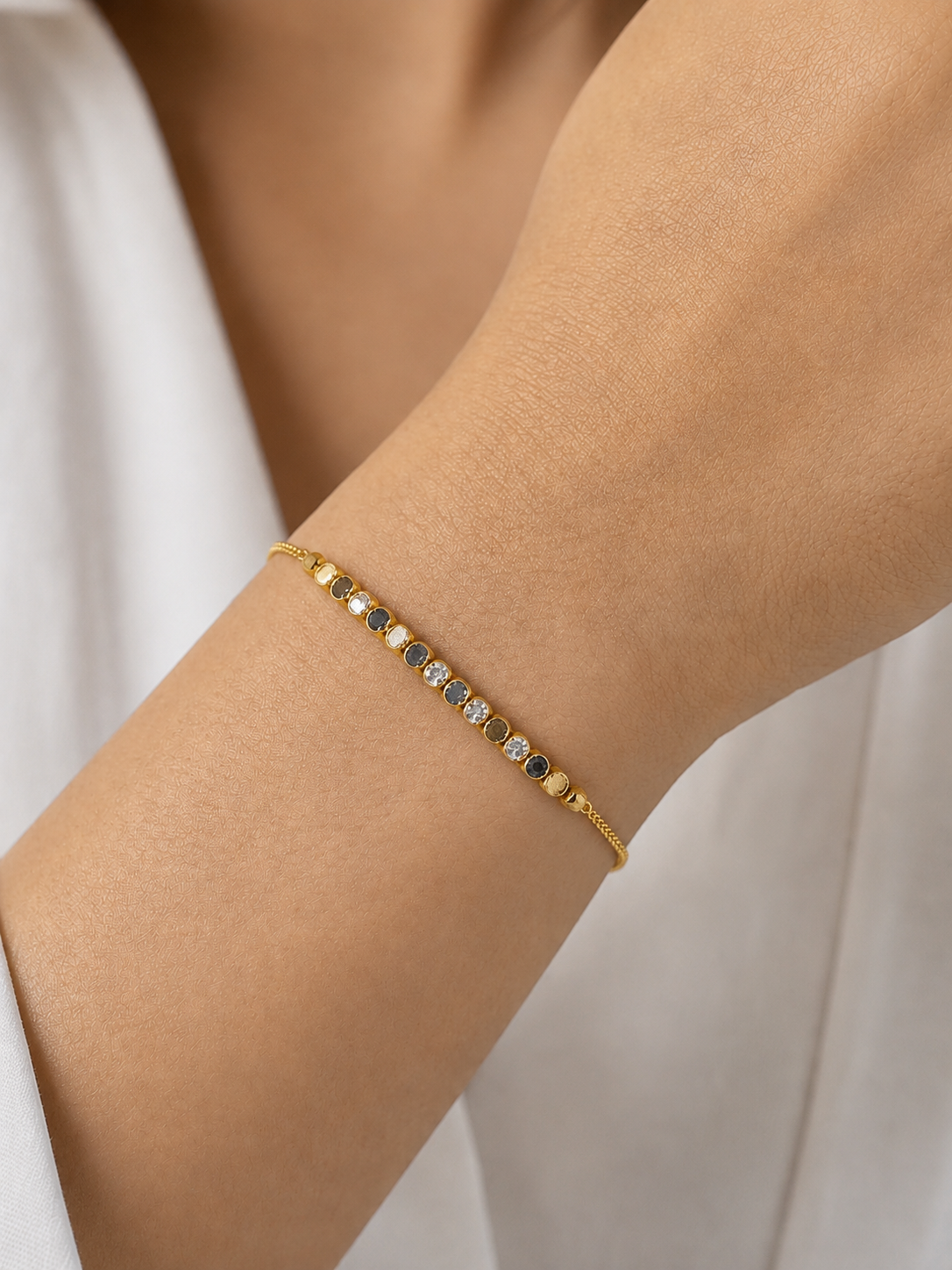 Navya 18K Gold Plated Bracelet
