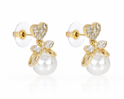 Navya Floral Glow Earrings Set