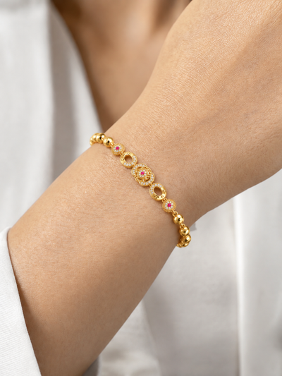 Shruti 18K Gold Plated Bracelet