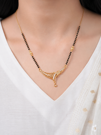 Riya 18K Gold Plated Mangalsutra