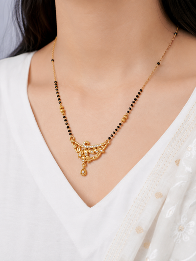 Aaradhya 18K Gold Plated Mangalsutra