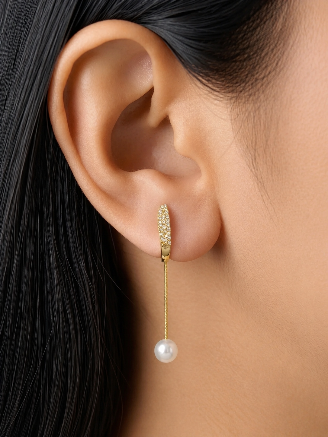 Reva Crystal Petals Earrings Set