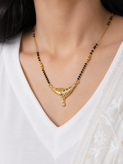 Avni 18K Gold Plated Mangalsutra