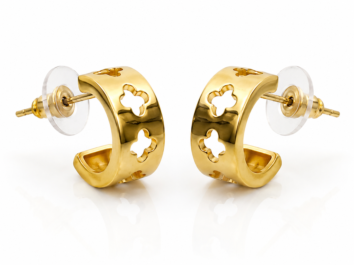 Sia Ruby Bloom Earrings Set