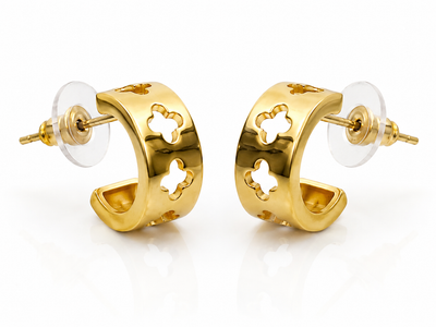 Sia Ruby Bloom Earrings Set