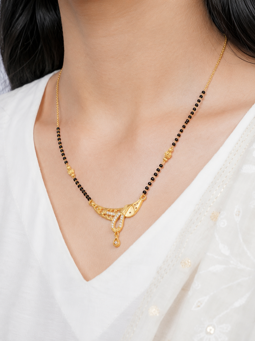 Aanya 18K Gold Plated Mangalsutra