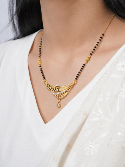 Vamika 18K Gold Plated Mangalsutra