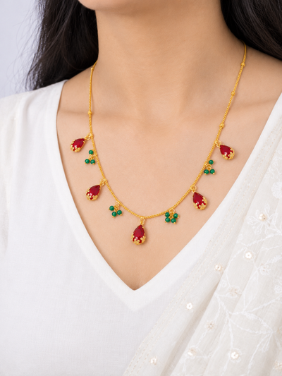 Talia Glow 18K Gold Plated Necklace
