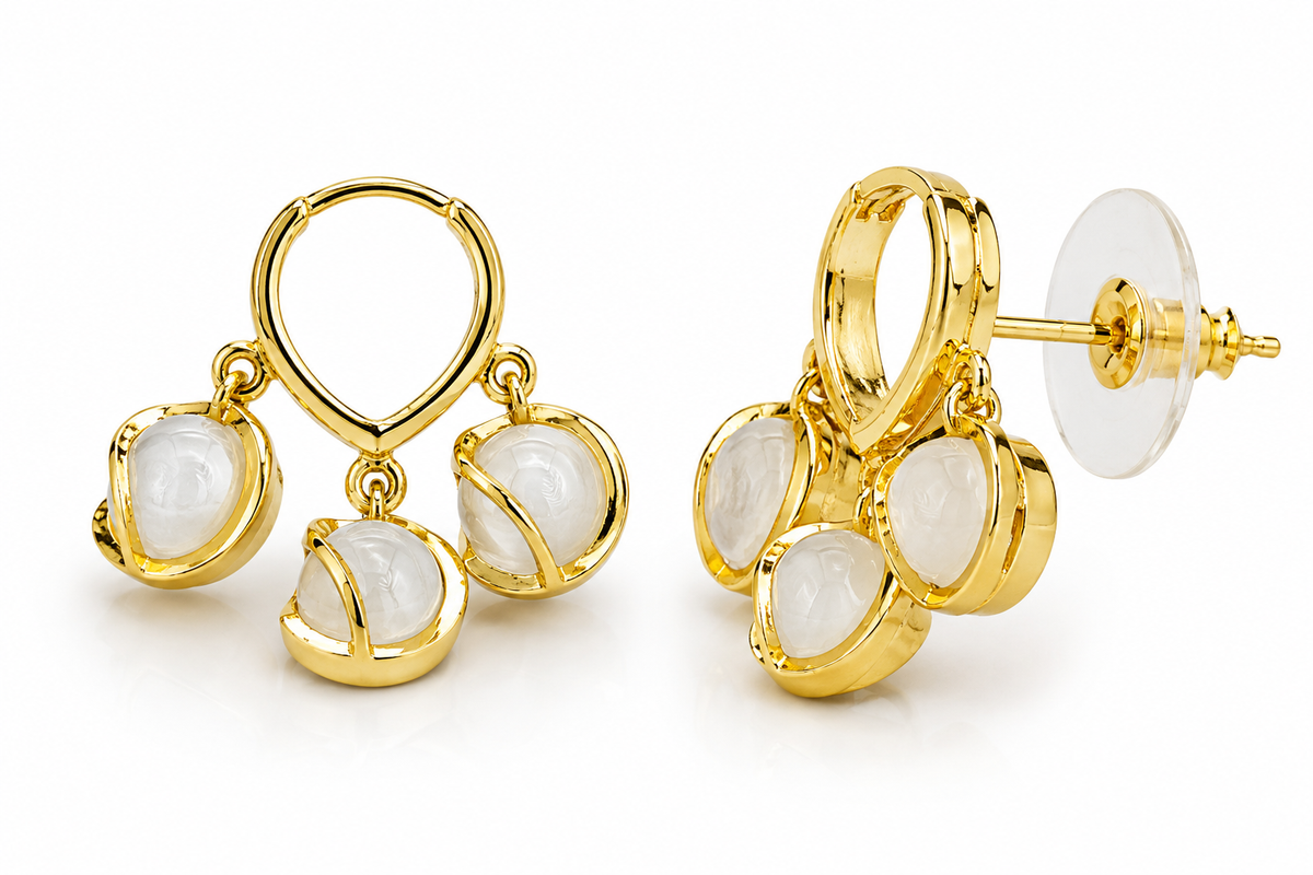Kiara Rose Charm Earrings Set
