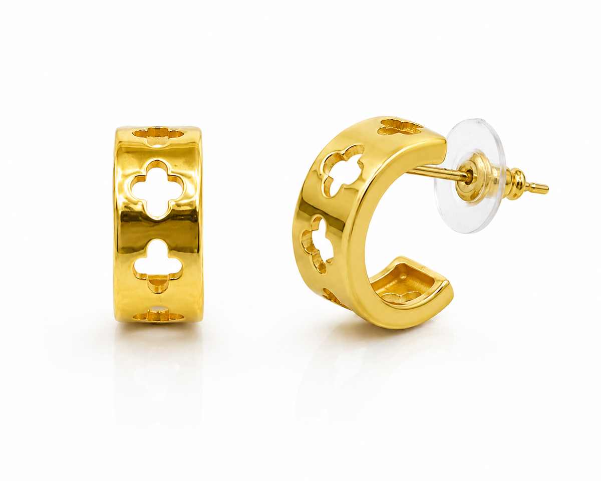 Sia Ruby Bloom Earrings Set