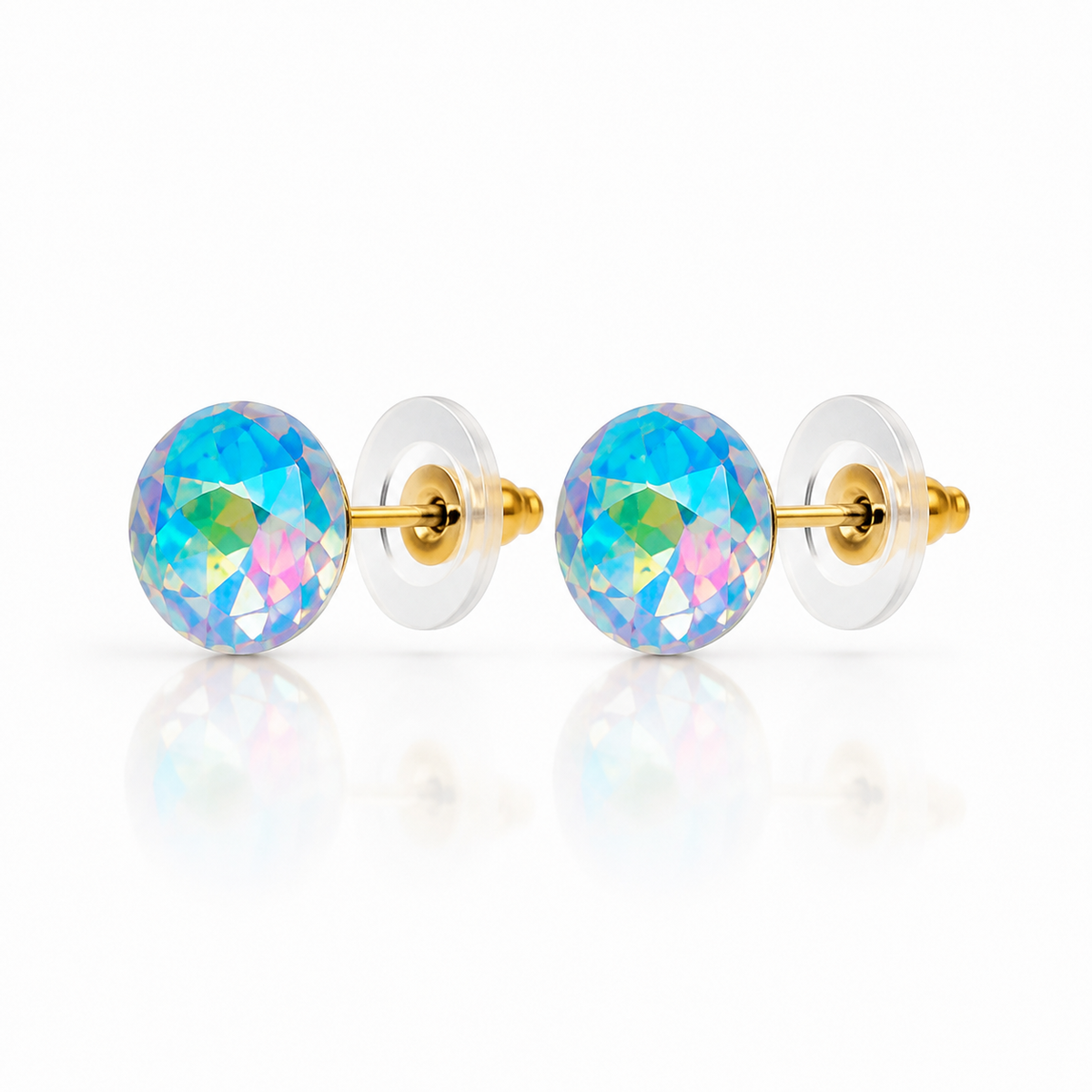 Ziva Crystal Bloom Earrings Set