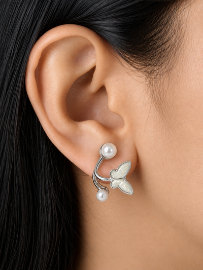 Roshni Pearl Grace Earrings Set
