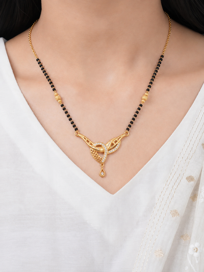 Kavya 18K Gold Plated Mangalsutra