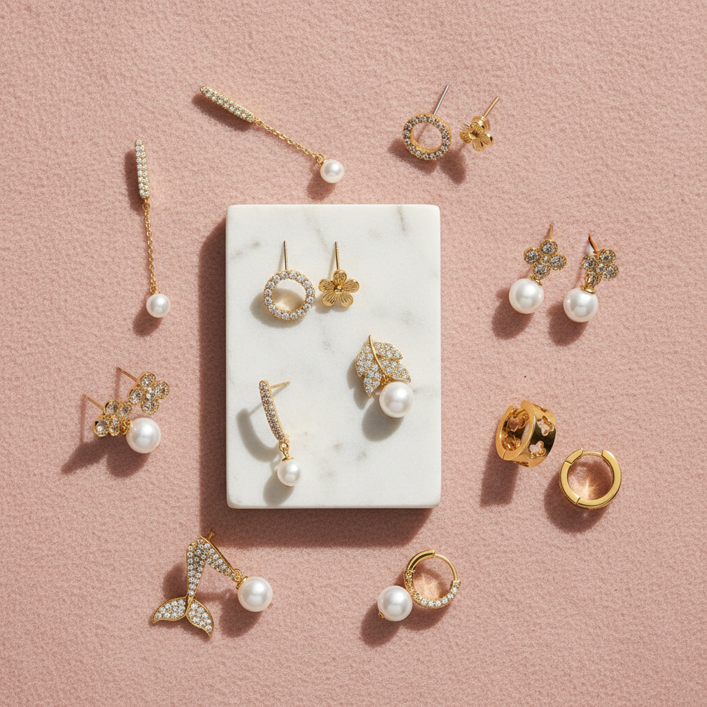 Pink Flat Lay Square - Your Products